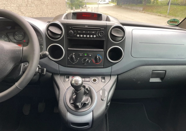 Citroen Berlingo cena 26900 przebieg: 177000, rok produkcji 2009 z Będzin małe 79